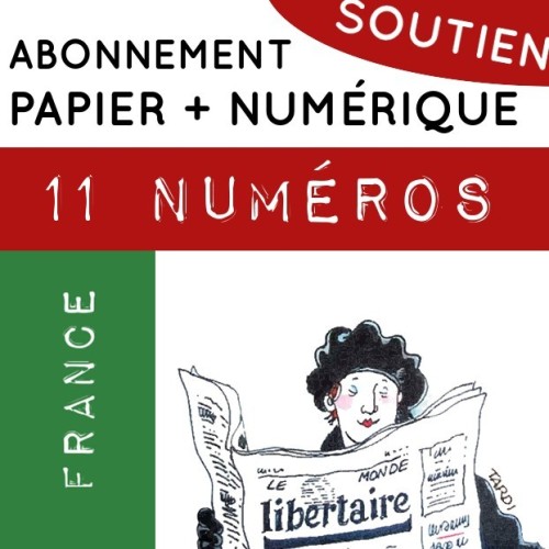 Abonnement de soutien 11 numéros