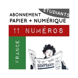 Abonnement étudiants et étudiantes 11 numéros Abonnement étudiants et étudiantes 11 numéros